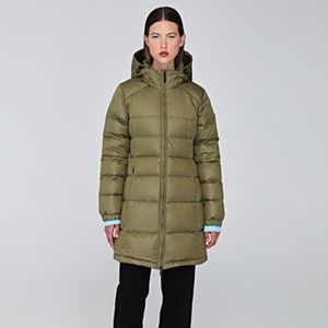 Quartz Co. Lucia Long Puffer Coat